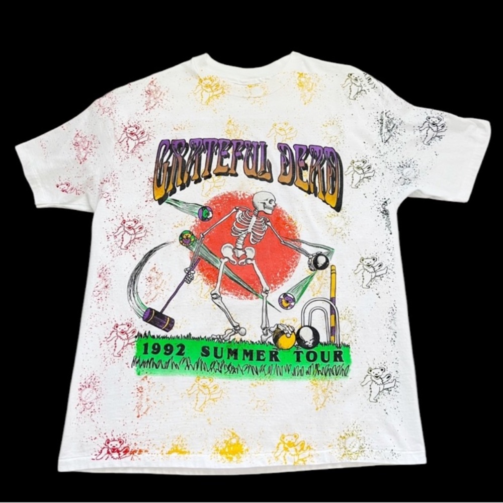 Vintage Grateful Dead Steve Miller Band Shirt 1992 Summer Tour Tee XL